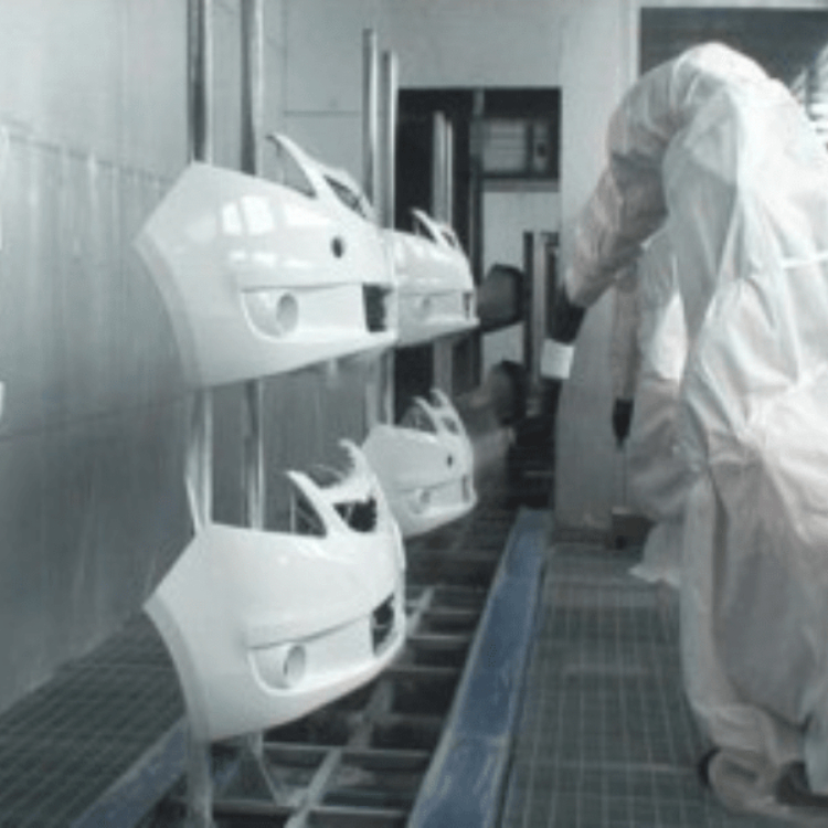 汽車保險杠噴涂生產(chǎn)線